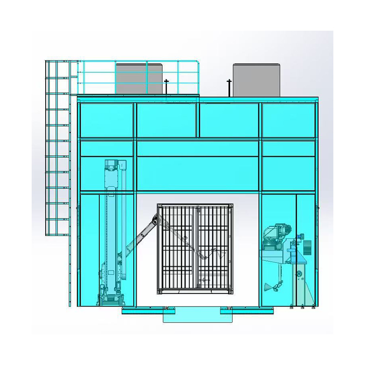 容器自動塗装生産ライン